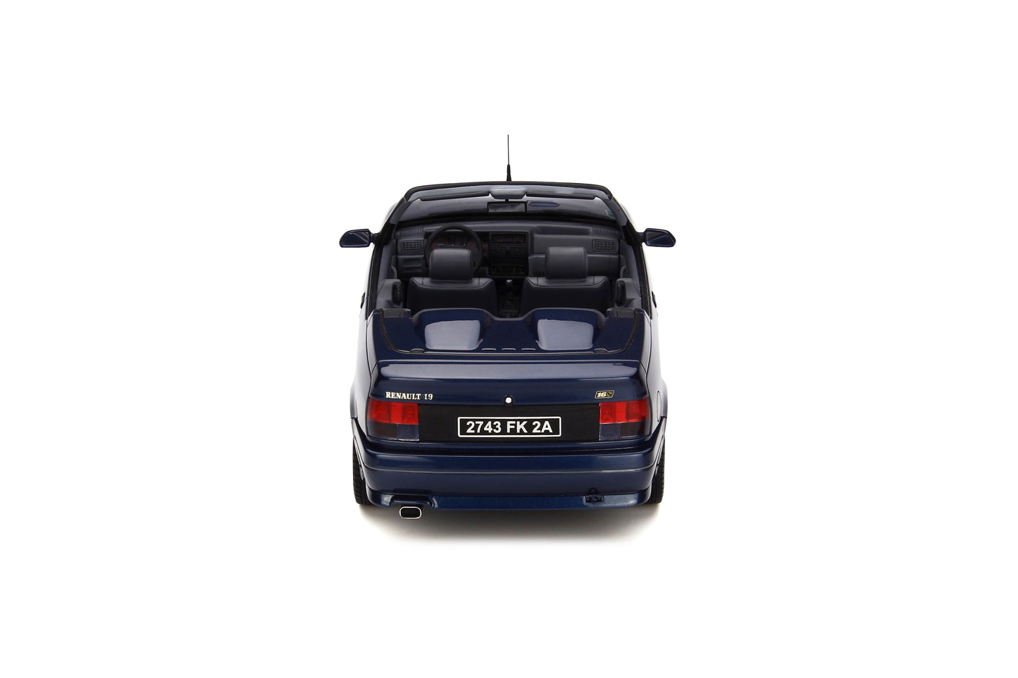 OTTO 1:18 Renault 19 16S Cabriolet Blue sport 449 Resin Model Car OT673