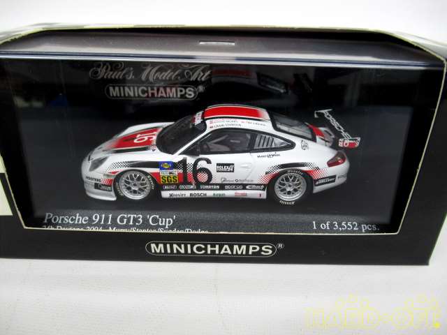 Minichamps 1:43 Porsche 911 GT3 Cup Murry/Stanton/Sugden/Dodge Team AASCO Performance #16 24H Daytona 2004 400046216