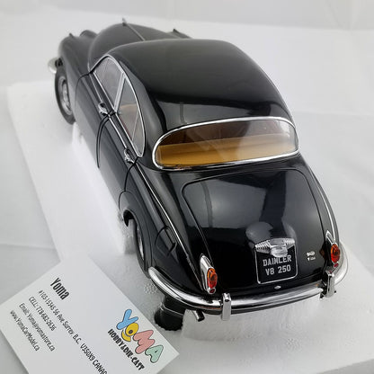 Paragon 1:18 1967 Jaguar MK2 Daimler V8 250 Black PA-98311