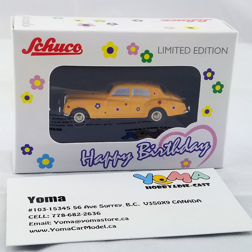 Schuco 1:90 Piccolo Rolls-Royce Silver Cloud Happy Birthday 2017 450517600