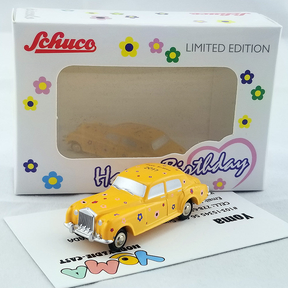 Schuco 1:90 Piccolo Rolls-Royce Silver Cloud Happy Birthday 2017 450517600