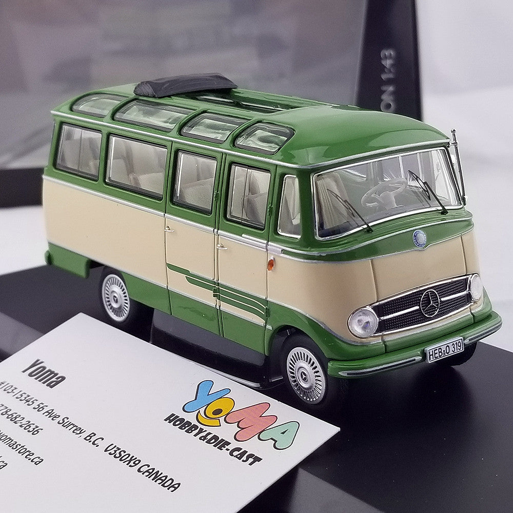 Schuco 1:43 Mercedes-Benz O319 green/cream 450291700