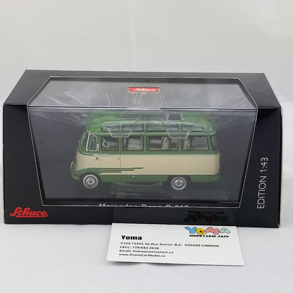 Schuco 1:43 Mercedes-Benz O319 green/cream 450291700