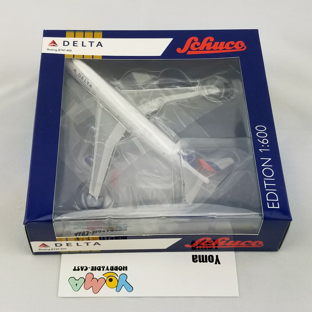 Schuco 1:600 Boeing B747-400 Delta Airlines 403551671