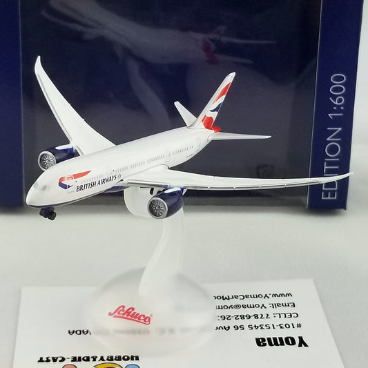 Schuco 1:600 Boeing B787-800 British Airways 403551661