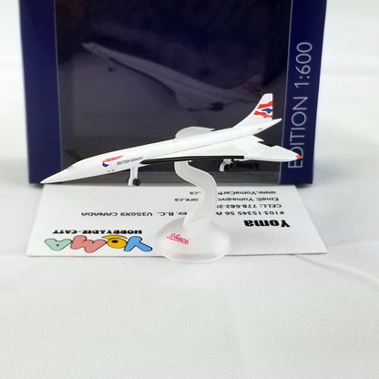 Schuco 1:600 Concorde British Airways 403551650