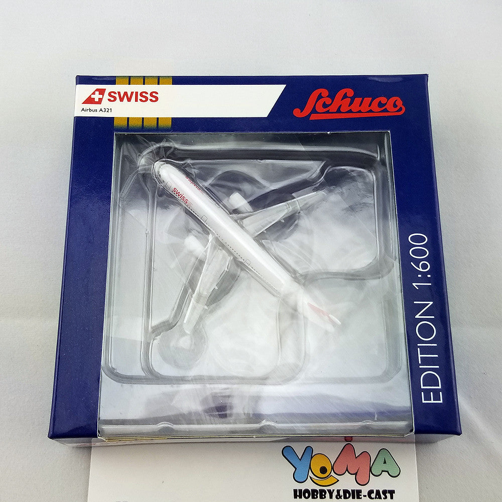 Schuco 1:600 Airbus A321 Swiss International Airlines 403551662