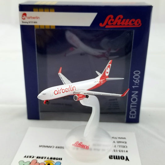 Schuco 1:600 Boeing B737-800 Air Berlin 403551629