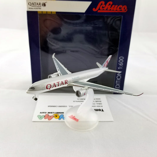 Schuco 1:600 Airbus A350-900 Qatar Airways F-WZFA 403551665