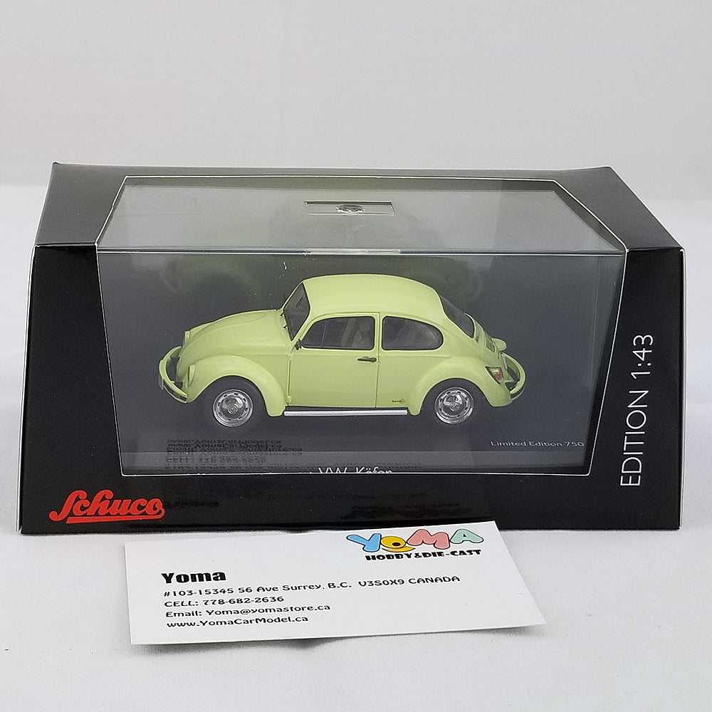 Schuco 1:43 Volkswagen VW Beetle 1600i Summer lime 450389200