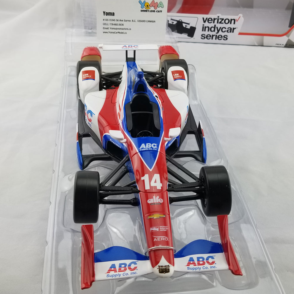 GreenLight 1:18 2017 Indycar Series #14 Carlos Munoz / A. J. Foyt Enterprises, ABC Supply 11009