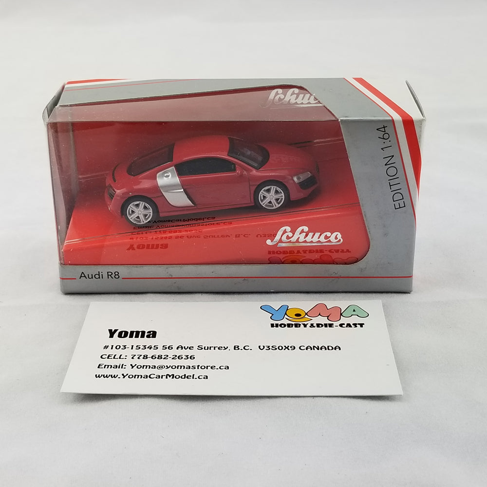 Schuco 1:64 Audi R8 Coupe Red 452010900