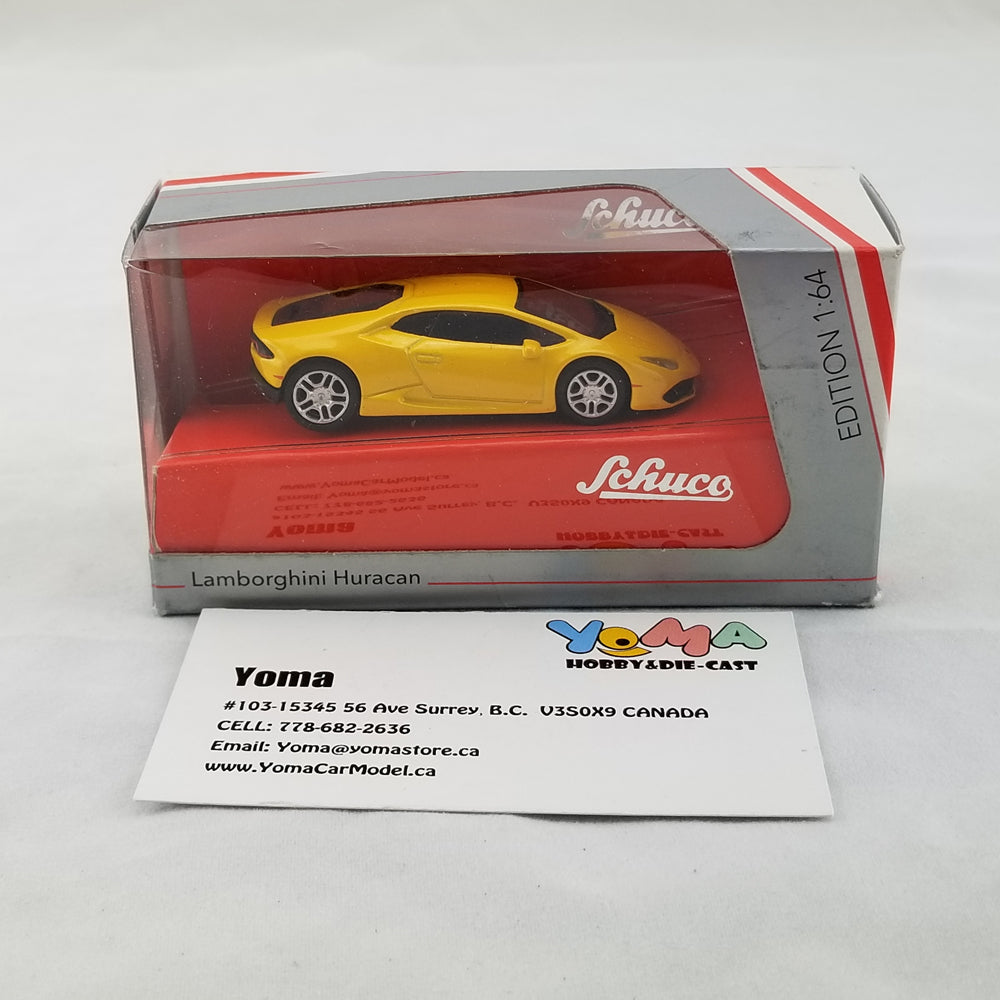 Schuco 1:64 Lamborghini Huracan yellow 452012300