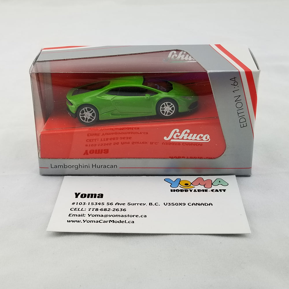 Schuco 1:64 Lamborghini Huracan green 452012400