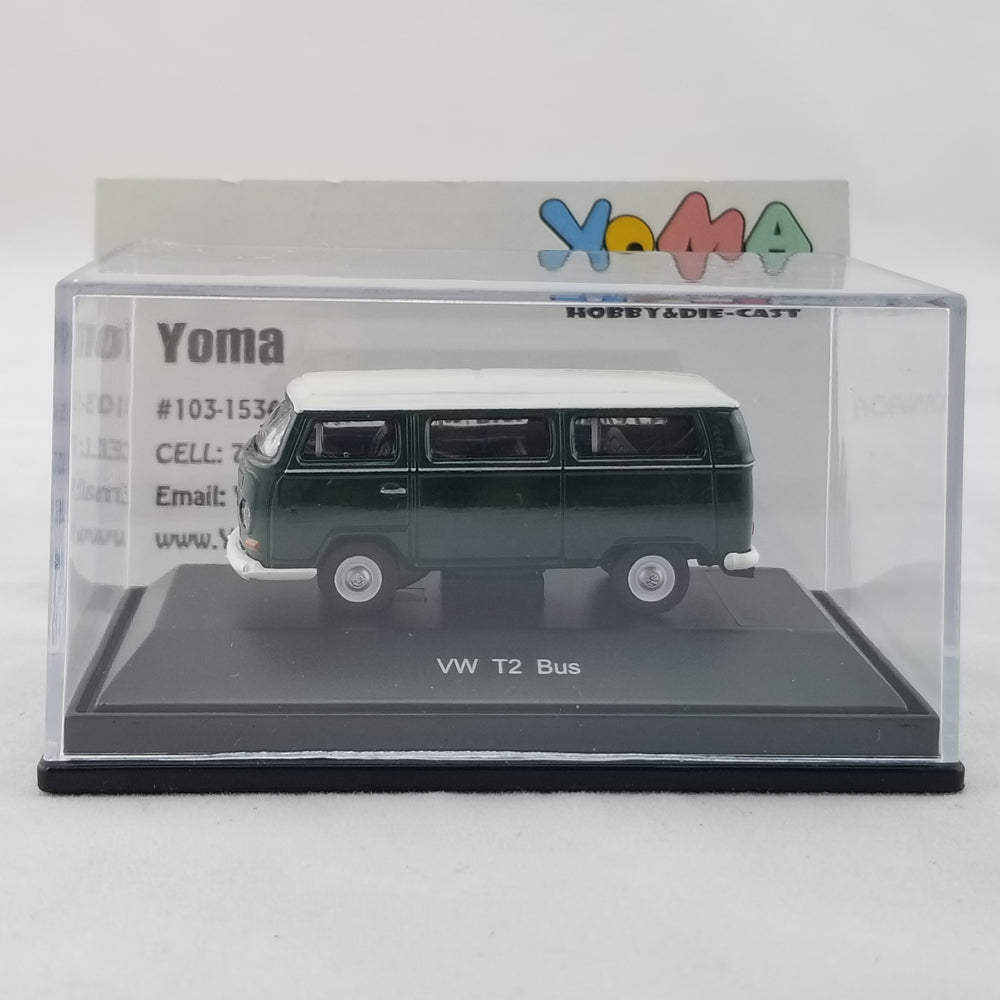 Schuco 1:87 Volkswagen T2 bus green 452622600