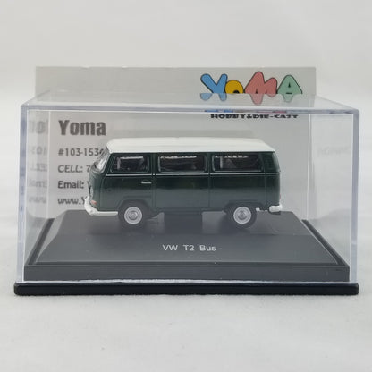 Schuco 1:87 Volkswagen T2 bus green 452622600