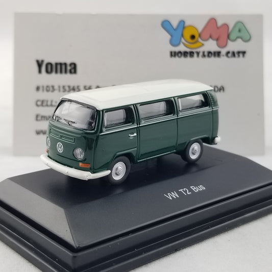 Schuco 1:87 Volkswagen T2 bus green 452622600