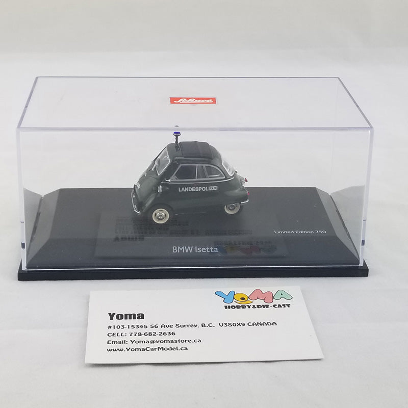 Schuco 1:43 BMW Isetta Landespolizei Country Police 450211700