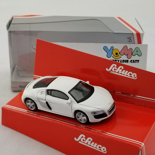 Schuco 1:64 Audi R8 coupe white 452010800