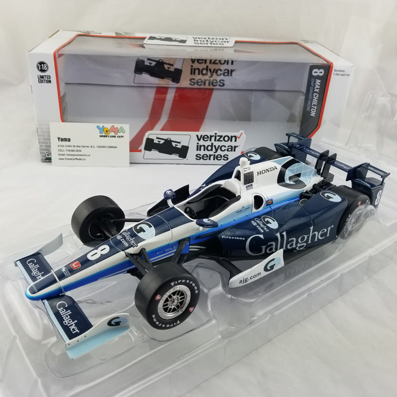 GreenLight 1:18 2017 IndyCar Series #8 Max Chilton / Chip Ganassi Racing, Gallagher 11010