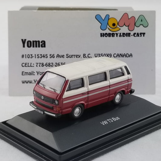 Schuco 1:87 Volkswagen T3 Bus Diecast Model Car 452612600