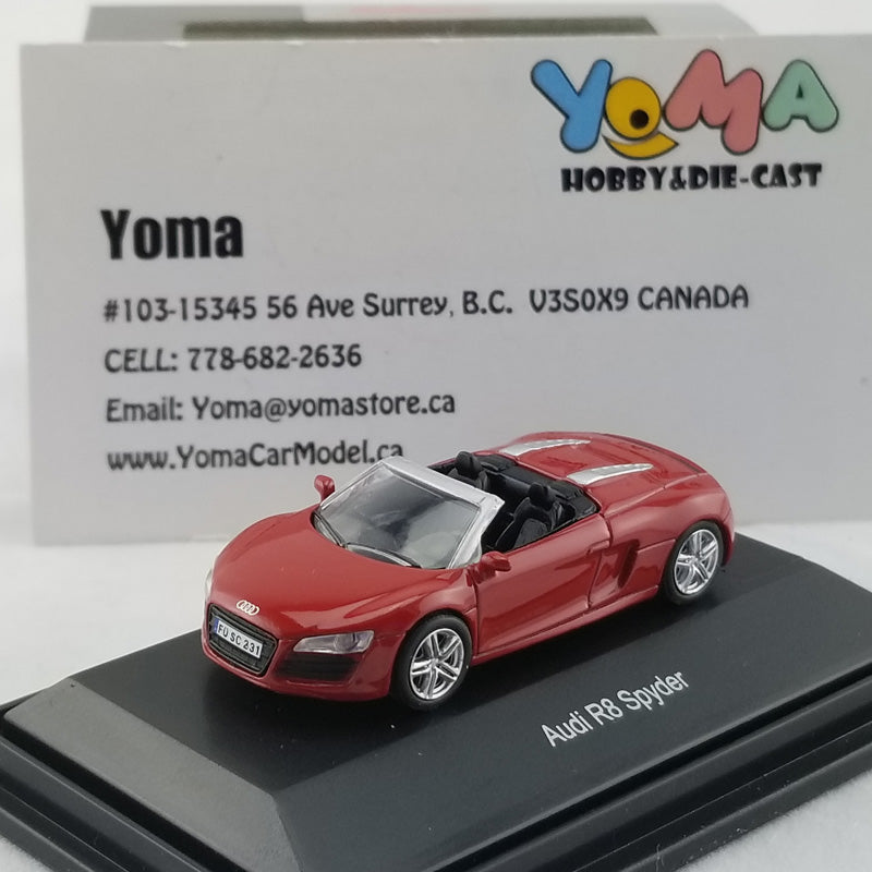 Schuco 1:87 Audi R8 Spyder Red 452603300