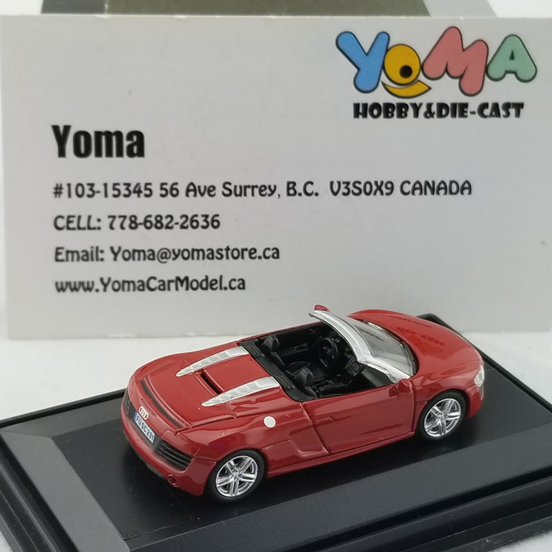 Schuco 1:87 Audi R8 Spyder Red 452603300