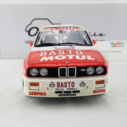 OTTO 1:18 BMW M3 E30 car #14 Tour de Corse 1989 Resin Model Car OT669