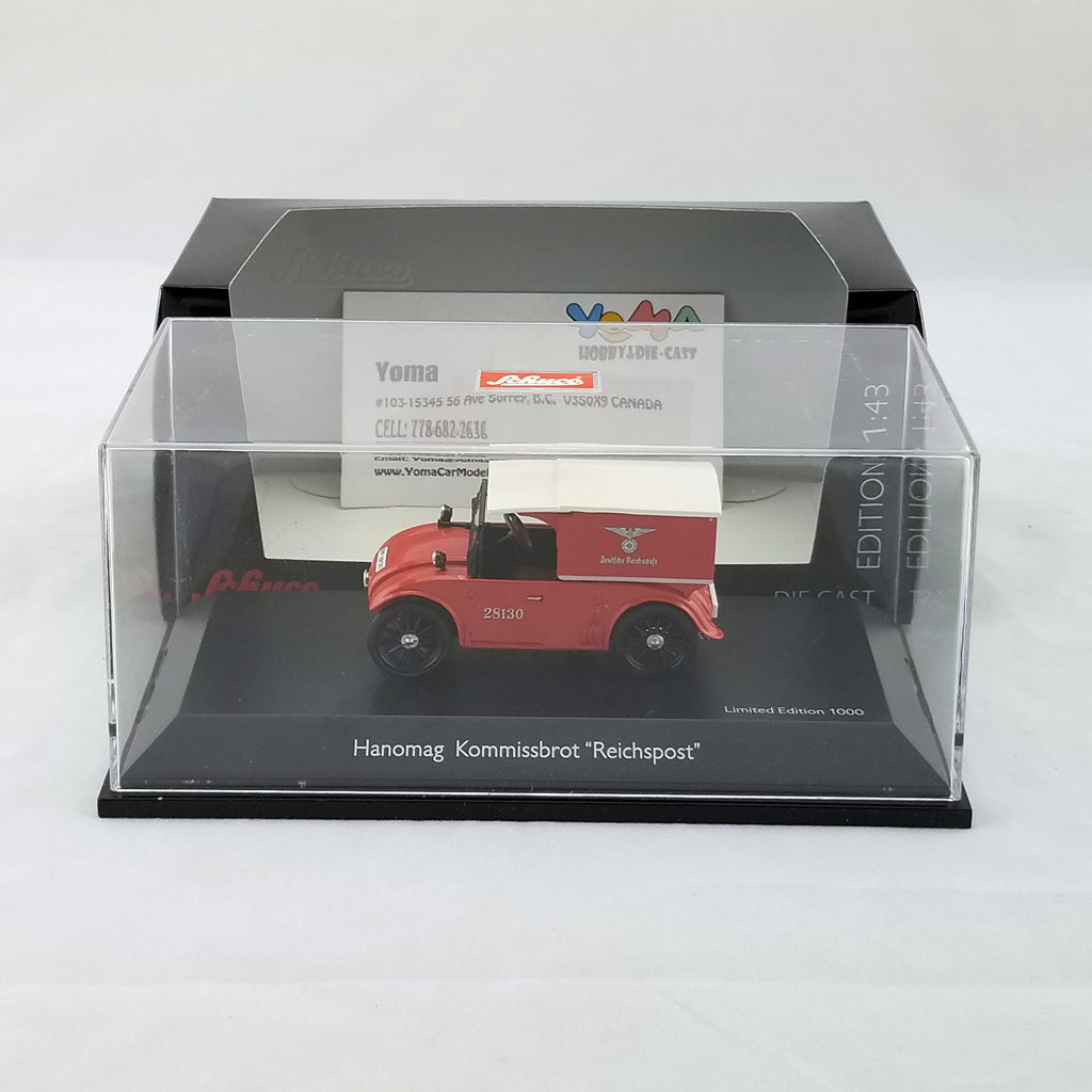 Schuco 1/43 Hanomag Kommissbrot German Reichs post office 450295800