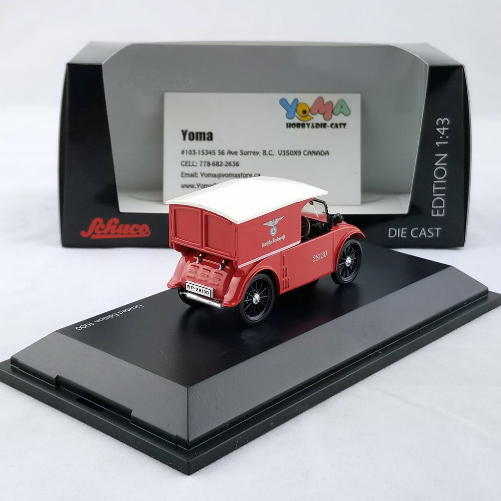 Schuco 1/43 Hanomag Kommissbrot German Reichs post office 450295800