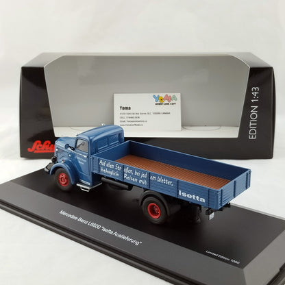 Schuco 1:43 Mercedes Benz L6600 pick up with 2x BMW Isetta Isetta Auslieferung 450304800
