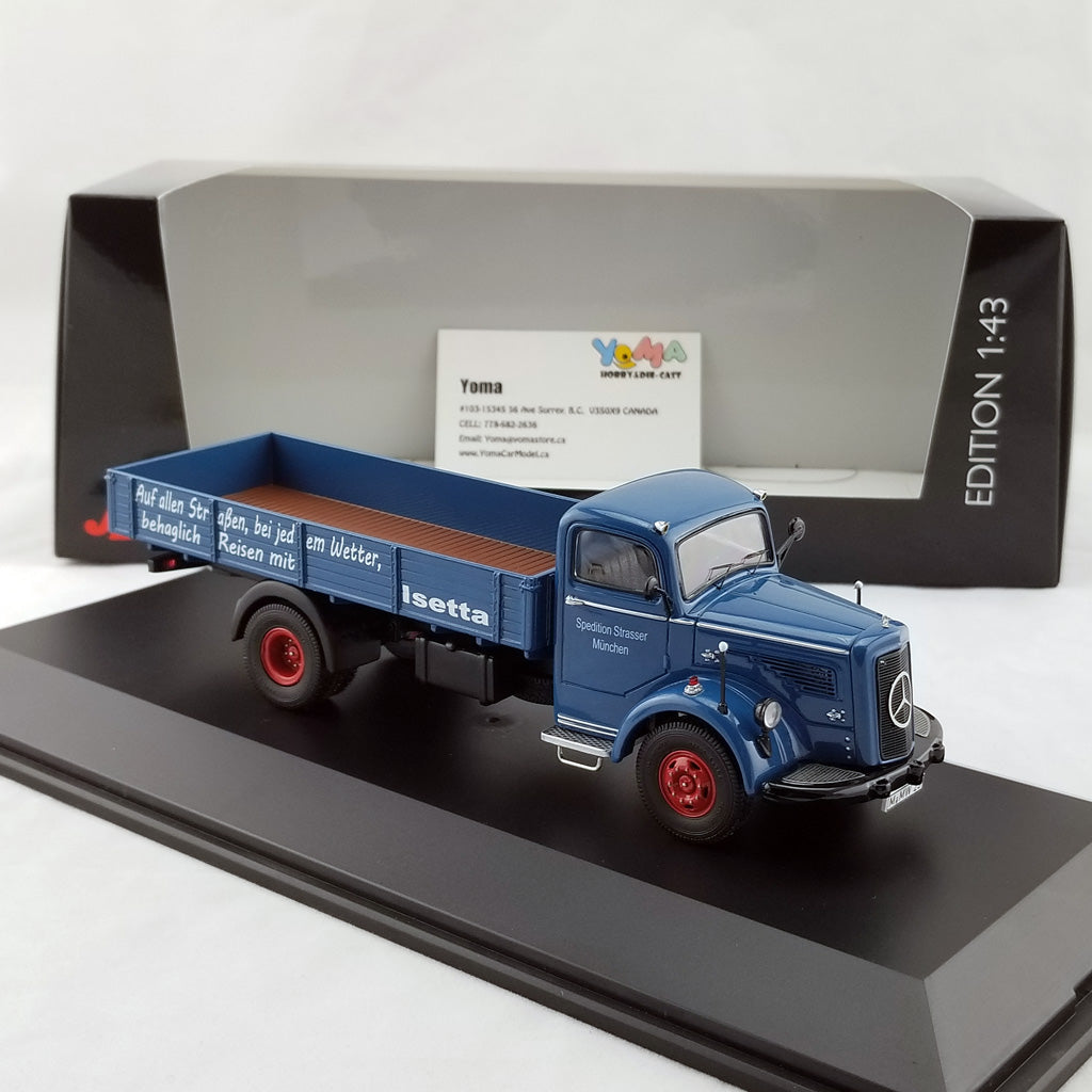 Schuco 1:43 Mercedes Benz L6600 pick up with 2x BMW Isetta Isetta Auslieferung 450304800