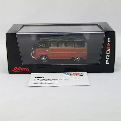 Schuco 1:43 Volkswagen VW T1 Transporter Samba Van Woody 450894300