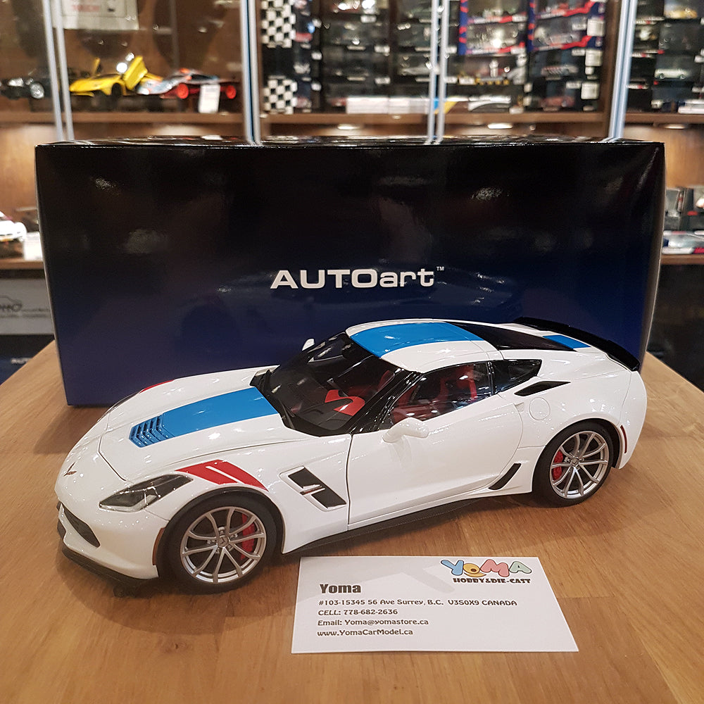 AUTOart 1:18 Chevrolet Corvette C7 Grand Sport (Artic White) 71271