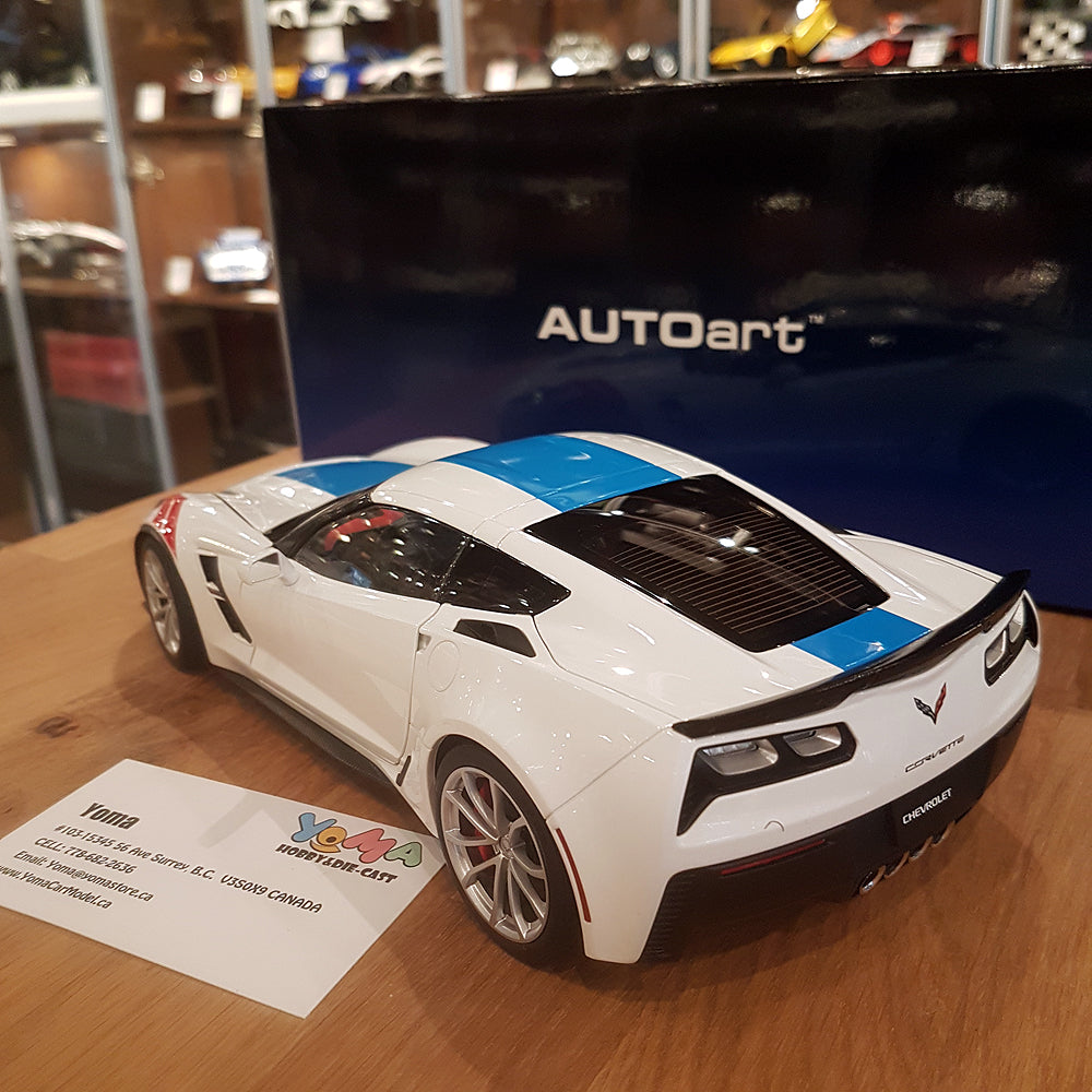 AUTOart 1:18 Chevrolet Corvette C7 Grand Sport (Artic White) 71271