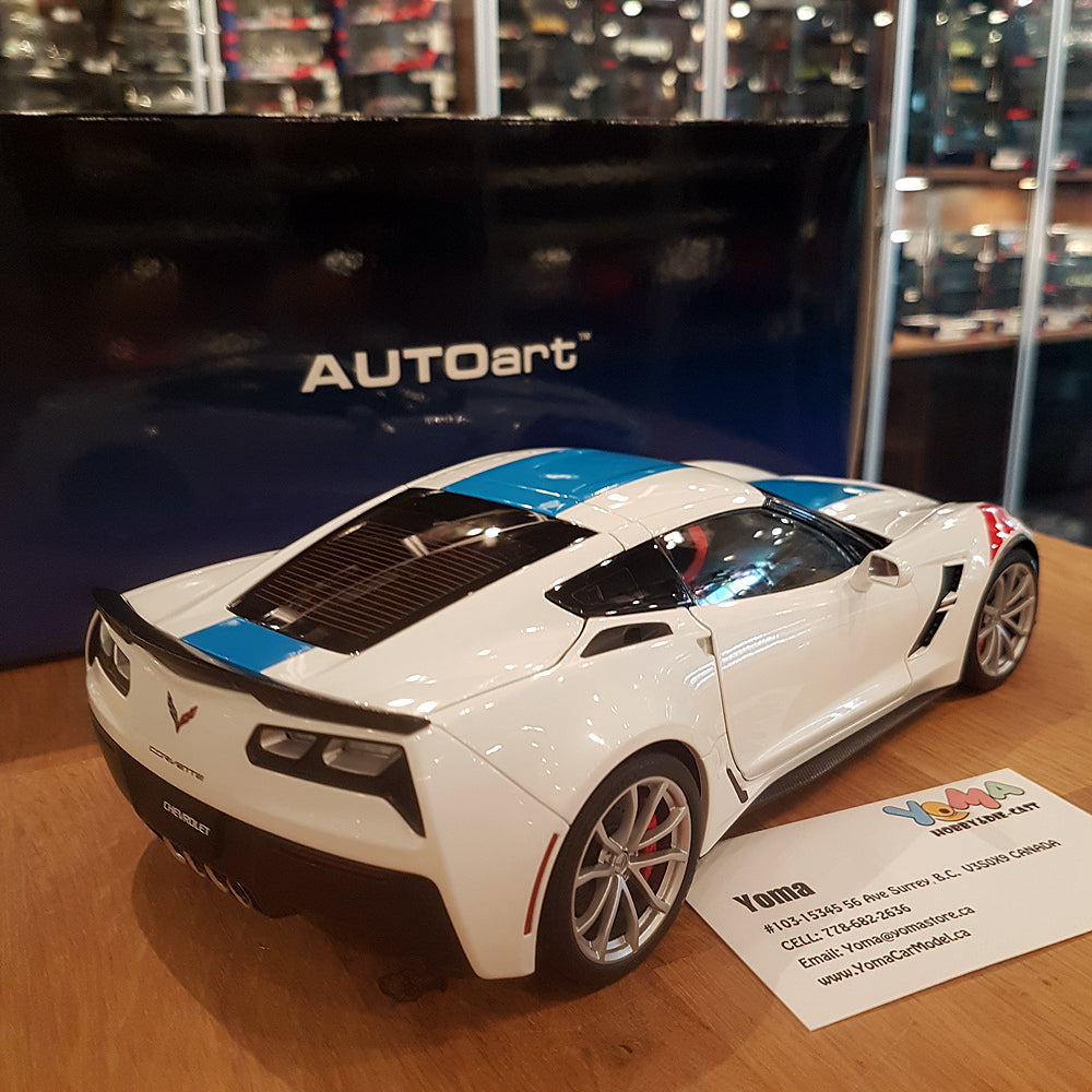 AUTOart 1:18 Chevrolet Corvette C7 Grand Sport (Artic White) 71271