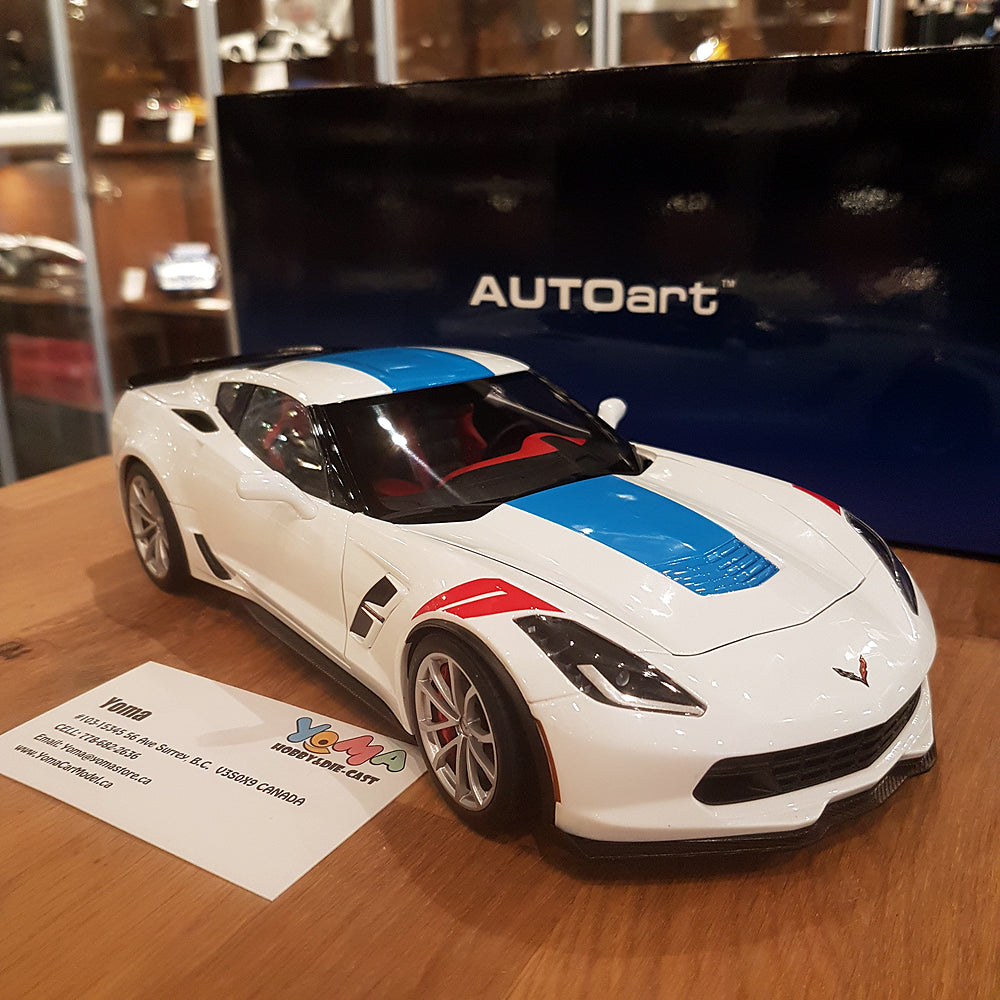 AUTOart 1:18 Chevrolet Corvette C7 Grand Sport (Artic White) 71271
