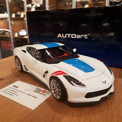 AUTOart 1:18 Chevrolet Corvette C7 Grand Sport (Artic White) 71271