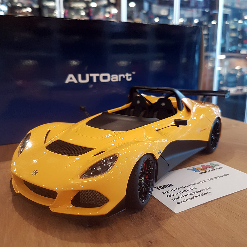 AUTOart 1:18 Lotus 3-Eleven Yellow 75393