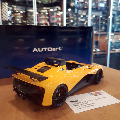 AUTOart 1:18 Lotus 3-Eleven Yellow 75393