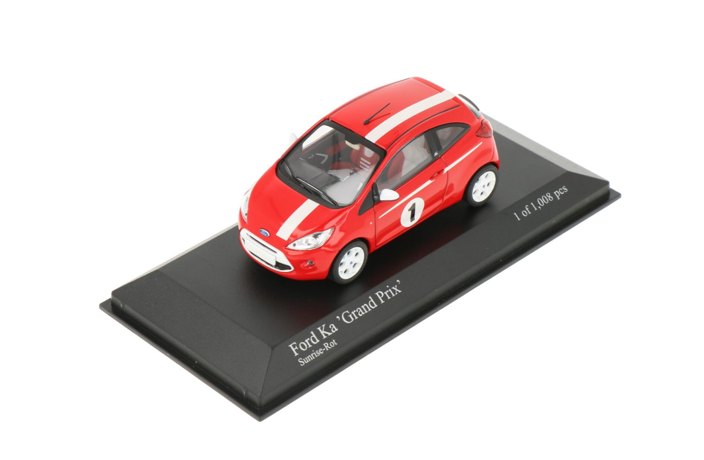Minichamps 1:43 Ford Ka #1 2009 Red 400088201