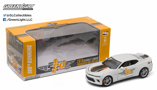 GreenLight 1:24 2016 Indianapolis 500 Pace Car - 2017 Chevrolet Camaro SS - 50th Anniversary Edition (New Tooling) 18223