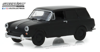 GreenLight 1/64 Black Bandit Series 20 - 1965 Volkswagen Type 3 Panel Van 27960-A