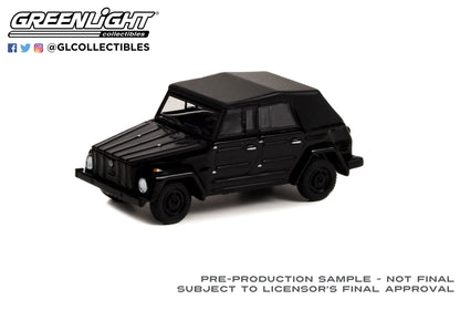 GreenLight 1:64 Black Bandit Series 27 - 1968 Volkswagen Thing (Type 181) 28110-C