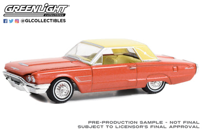 GreenLight 1:64 Anniversary Collection Series 15 - 1965 Ford Thunderbird Special Landau - Ember-Glo Metallic with Parchment Top and Interior - 10th Anniversary Limited Edition 28120-B