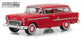 GreenLight 1/64 Estate Wagons Series 1 - 1955 Chevrolet Two-Ten Handyman - Gypsy Red 29910-B