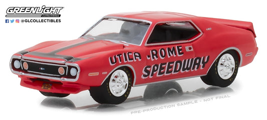 GreenLight 1/64 1972 AMC Javelin AMX Utica Rome Speedway Vernon, New York Official Pace Car 29948