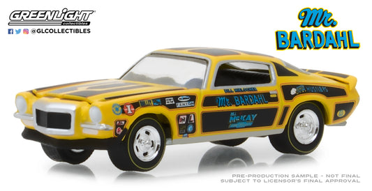 GreenLight 1/64 Bardahl - 1970 Chevrolet Camaro Mr. Bardahl 29989