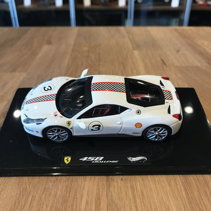 HotWheels Elite 1:43 Ferrari 458 Italia Challenge #3 X5505