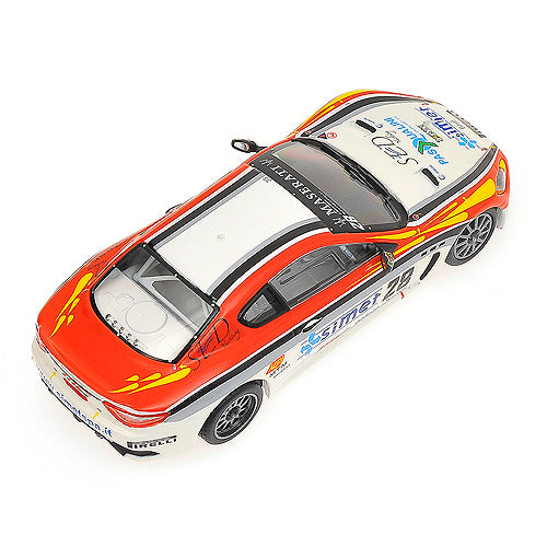 MINICHAMPS 1/43 MASERATI GRANTURISMO MC GT4 - SMURRA/PIANCASTELLI - TROFEO GRANTURISMO MC - #28 2010 L.E. 1008 pcs. 400101228